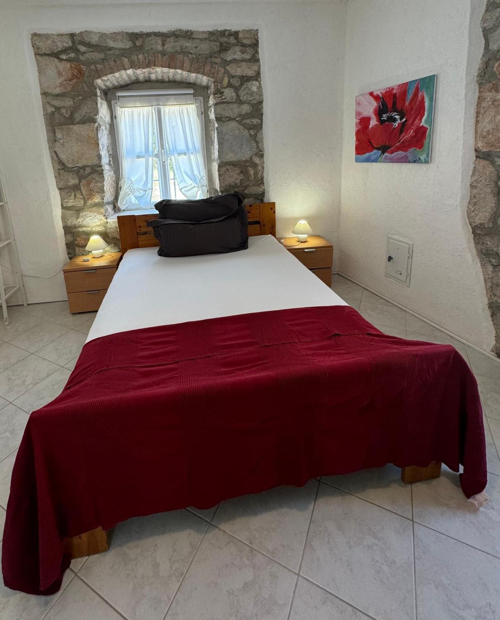 Mediterranes Ferienhaus M. Terrasse Veli Lošinj Exterior foto